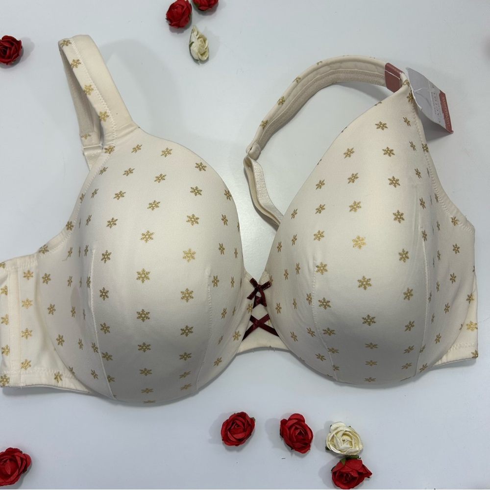 Cacique Lightly Lined Full Coverage Bra 40DD NWT